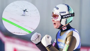 Ależ "petarda" Laniszka! Słoweniec przeskoczył skocznię w Oslo!