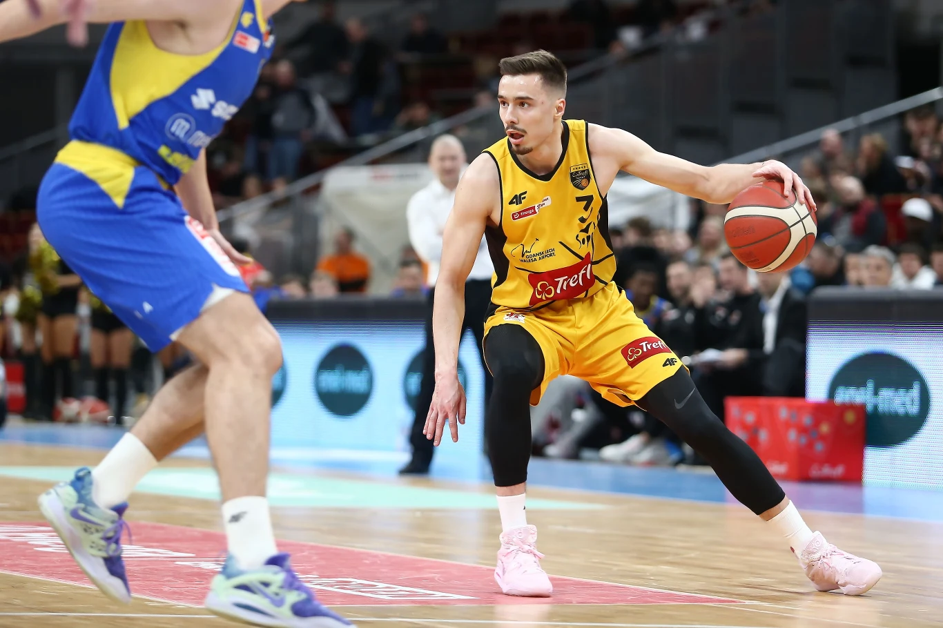 Andrzej Pluta z Trefla Sopot był bohaterem koszykarskich derbów Trójmiasta