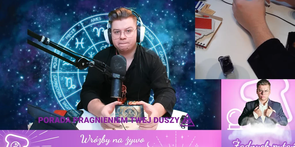 fragment transmisji zrealizowanej na Twitchu @Testree