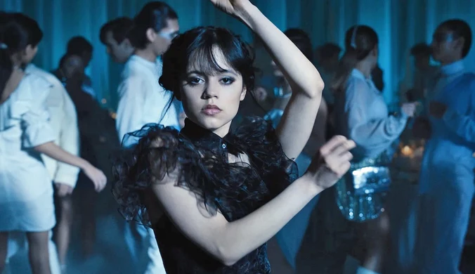 Jenna Ortega w serialu "Wednesday"