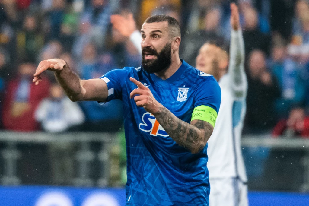 Mikael Ishak z Lecha Poznań Mikael Ishak z Lecha Poznań