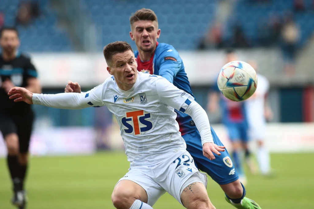 Lech Poznań w meczu z Piastem Gliwice Lech Poznań w meczu z Piastem Gliwice