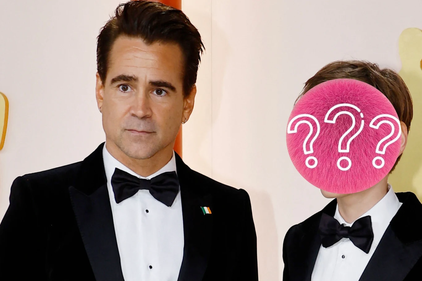 Colin Farrell z Henrym Tadeuszem na Oscarowej gali Colin Farrell z Henrym Tadeuszem na Oscarowej gali