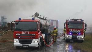W akcji gaśniczej brało udział 14 zastępów straży pożarnej, zdjęcie ilustracyjne