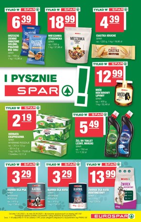 EuroSPAR - mistrzowskie super oferty dnia