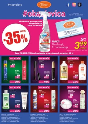 Drogerie Vica - najnowsza oferta!