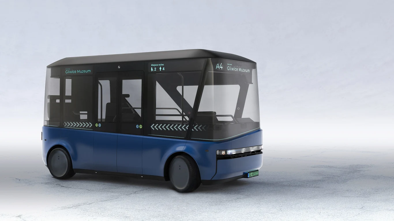 W Polsce powstaje autonomiczny minibus / Fot. Blees @Facebook 