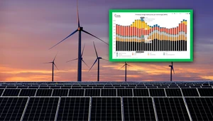 Zielona energia pobiła rekord. Zapewniła ponad 50 proc. prądu w Polsce