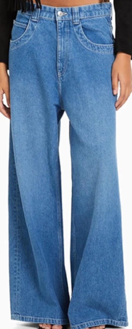 Jeansy damskie Bershka