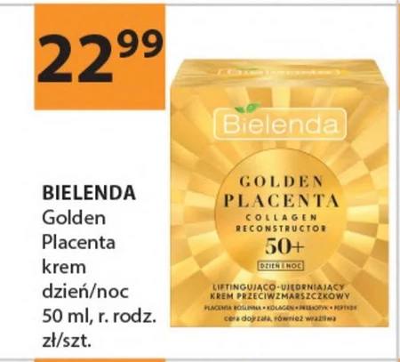 Bielenda Golden Placenta 50+ Liftingująco-ujędrniający krem przeciwzmarszczkowy 50 ml
