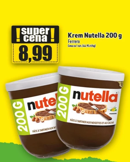 Krem czekoladowy Nutella