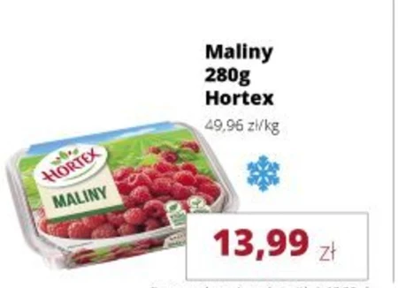 Hortex Maliny 280 g