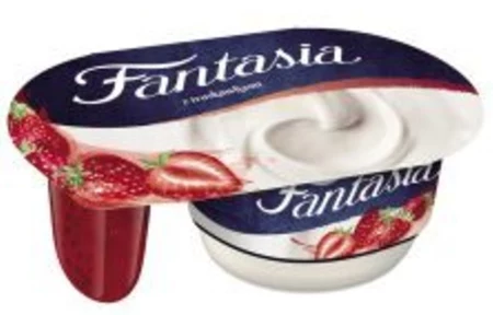 Fantasia Jogurt kremowy z truskawkami 122 g