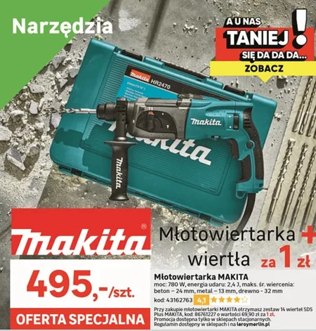 Młotowiertarka Makita