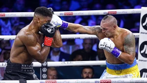 Anthony Joshua i Ołeksandr Usyk