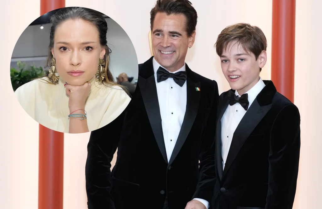 Alicja Bachleda-Curuś, Colin Farrell i Henry Tadeusz Alicja Bachleda-Curuś, Colin Farrell i Henry Tadeusz