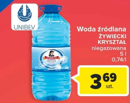 Woda mineralna Żywiecki Kryształ