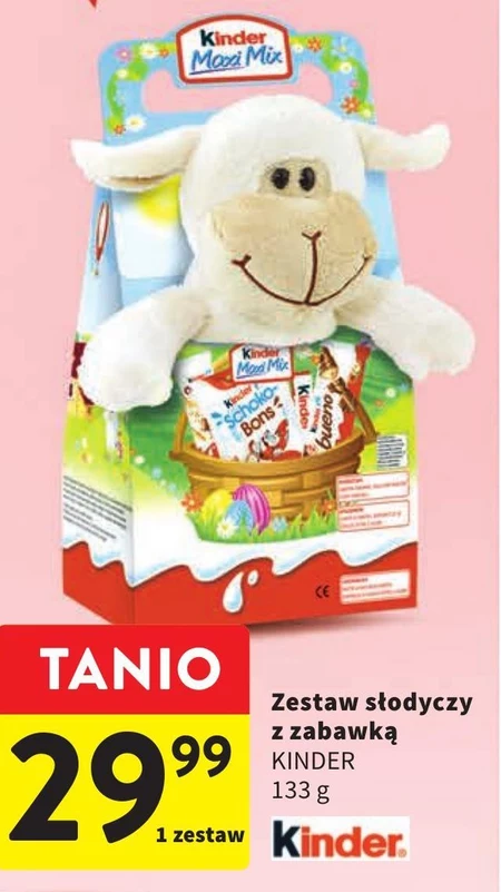 Kinder Maxi Mix Zestaw z zabawką 133 g
