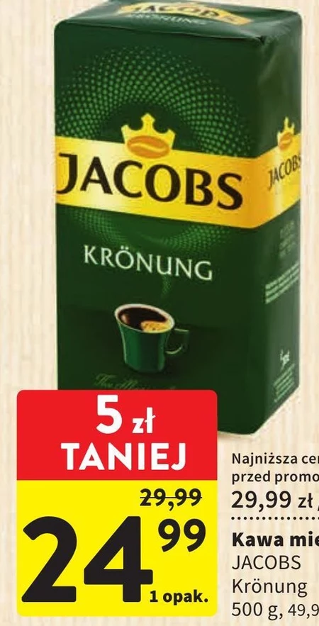 Jacobs Krönung Kawa mielona 500 g