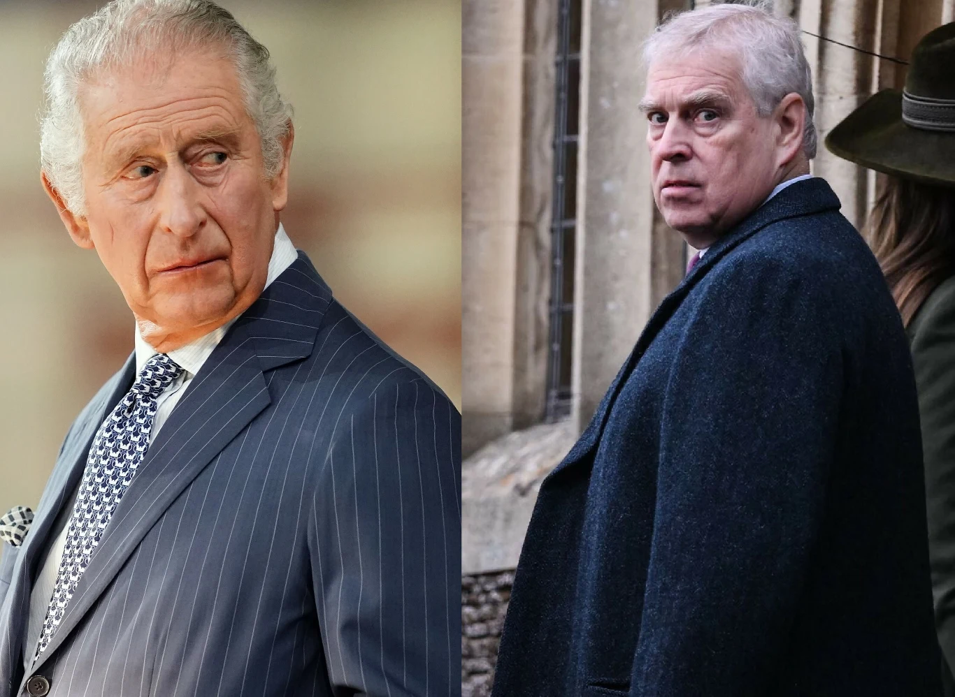 Król Karol III i książę Andrzej Król Karol III i książę Andrzej