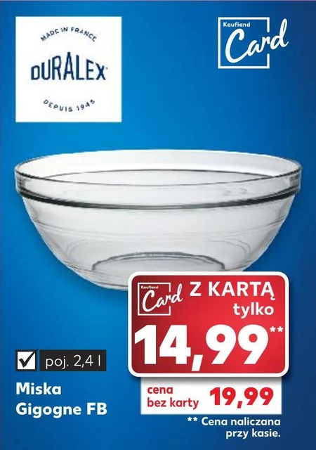 Miska Duralex