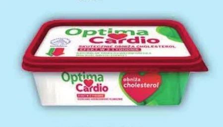 Optima Cardio Margaryna roślinna z dodatkiem steroli roślinnych 225 g