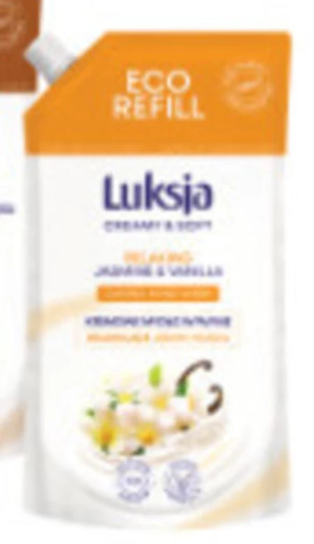 Luksja Essence Jasmine & Vanilla Mydło w płynie opakowanie uzupełniające 400 ml