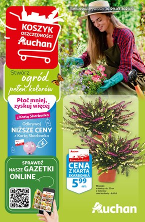 Auchan - stwórz ogród pełen kolorów