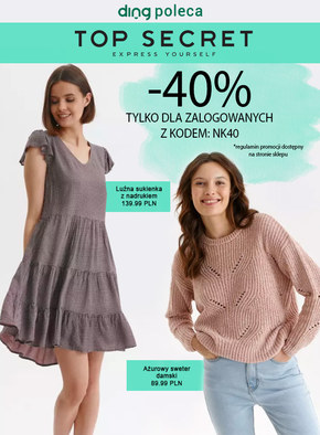 Top Secret - promocja z dużą zniżką - Ding Poleca Marzec 2023