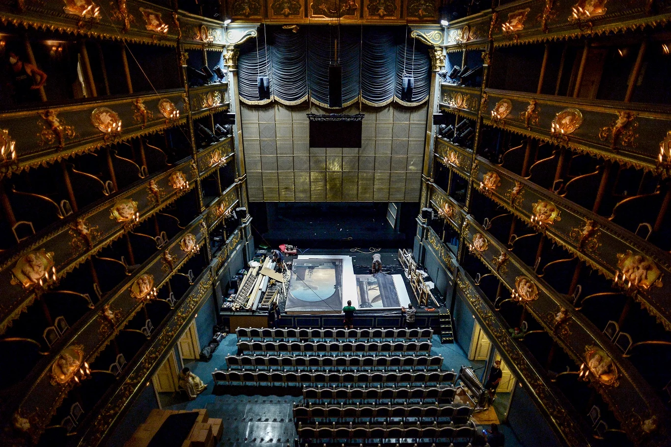 Kadr z filmu "Il Boemo"