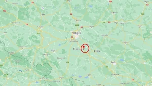 Miejsce, w którym doszło do wypadku 