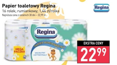 Regina Delicate Papier toaletowy odświeżający aloes 16 rolek
