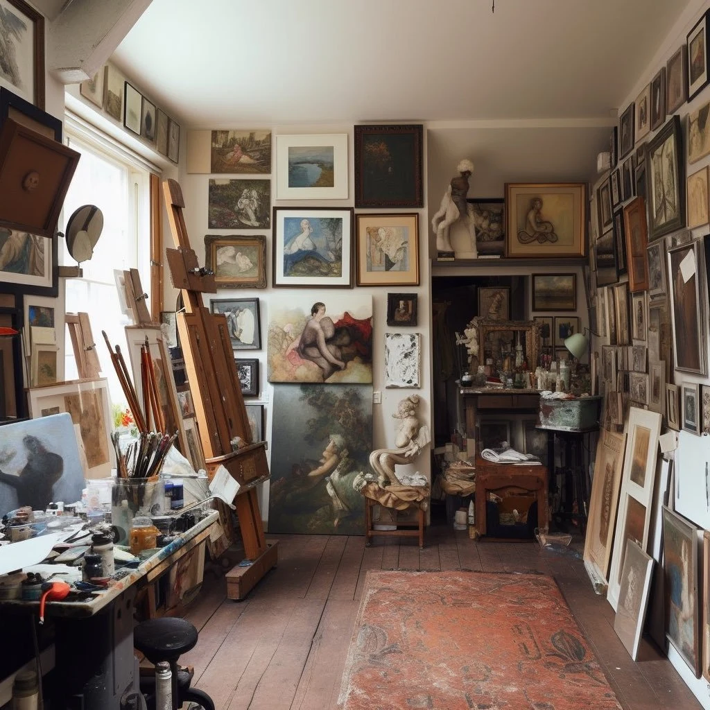 Pracownia artystyczna Midjourney v5. Pracownia artystyczna Midjourney v5.