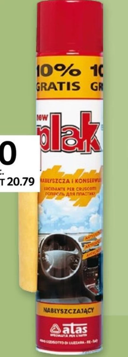 Pianka do kokpitu Plak
