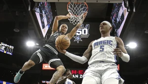 Jeremy Sochan z San Antonio Spurs zanotował świetny występ przeciwko Orlando Magid
