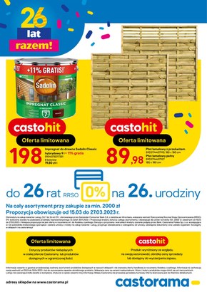 Loteria urodzinowa w Castoramie 