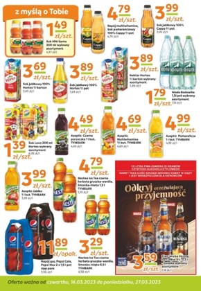 Społem Częstochowa - oferta handlowa