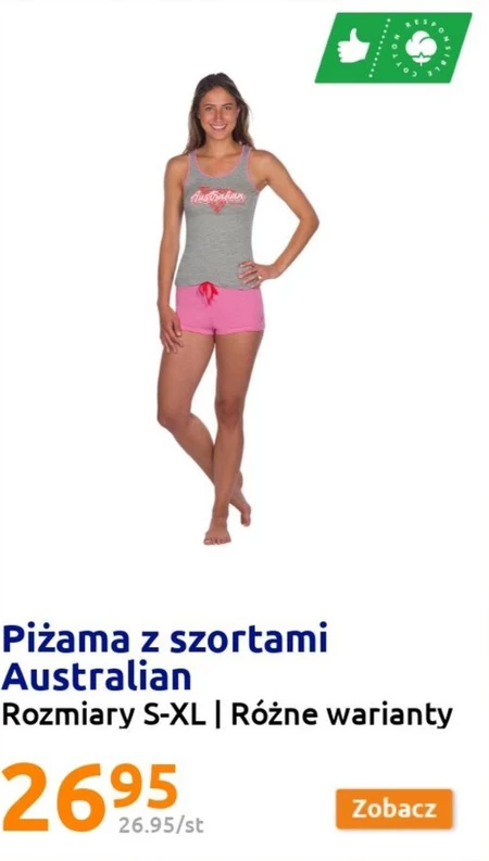 Piżama damska Australian