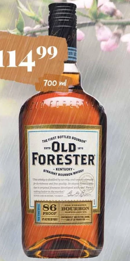 Burbon Old Forester