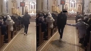 Nastolatek wszedł do kościoła podczas mszy świętej, żeby puścić wulgarną piosenkę