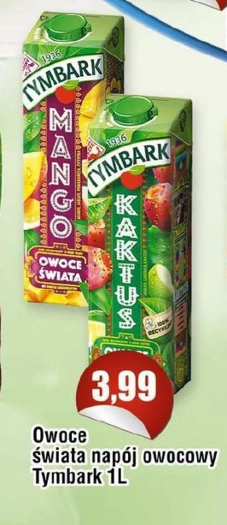 Napój owocowy Tymbark