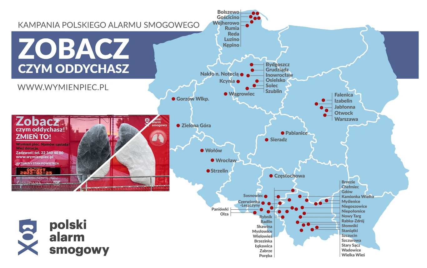 Przez "zanieczyszczenie powietrza" rozumiemy szereg czynników, w tym obecność tzw. pyłów zawieszonych różnej wielkości