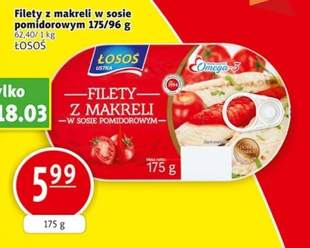 Filet z makreli Łosoś Ustka
