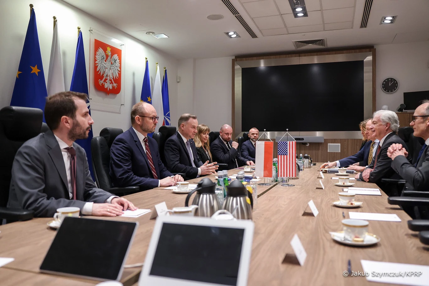 Andrzej Duda spotkał się z szefem CIA Andrzej Duda spotkał się z szefem CIA