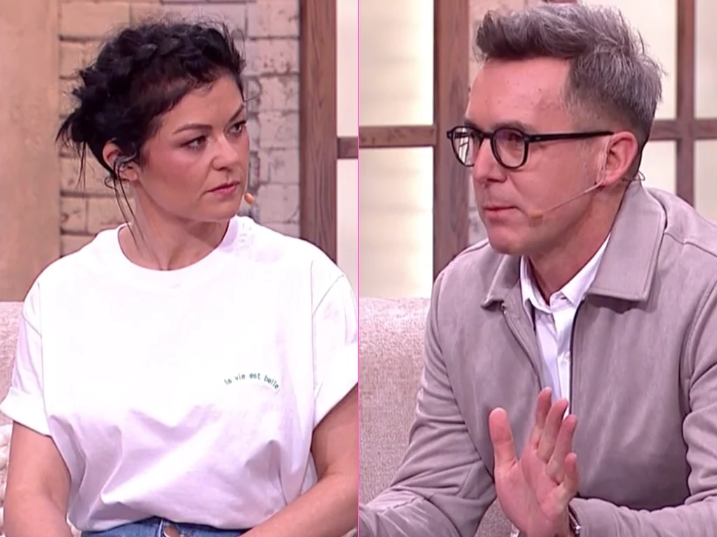 Kurzajewski i Cichopek  o przemocowym związku w "Pytaniu na śniadanie" - screen pytanienasniadanie.tvp.pl