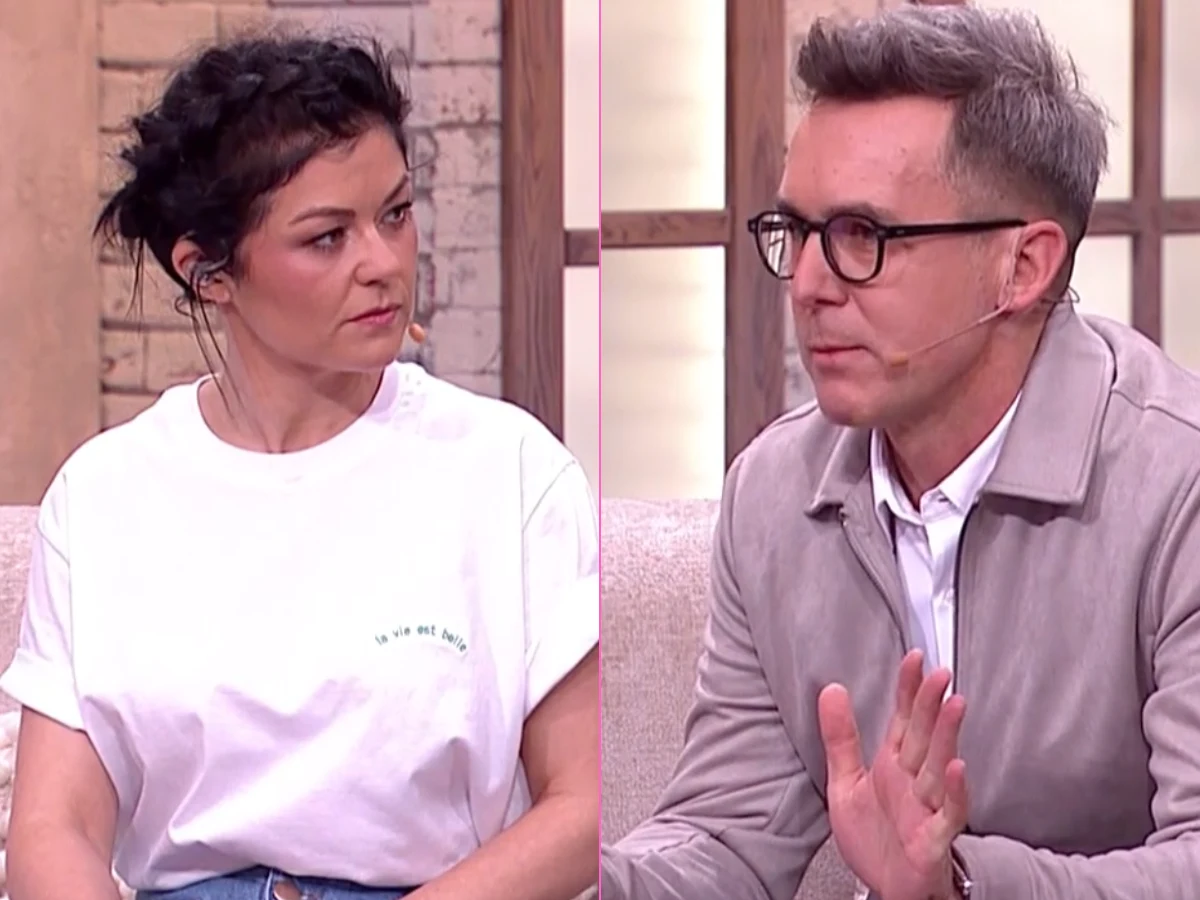 Kurzajewski i Cichopek o przemocowym związku w "Pytaniu na śniadanie" - screen pytanienasniadanie.tvp.pl Kurzajewski i Cichopek o przemocowym związku w "Pytaniu na śniadanie" - screen pytanienasniadanie.tvp.pl