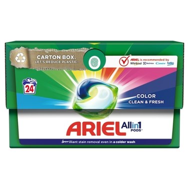 Ariel Kapsułki All-in-1 PODS, kapsułki do prania 24 prań - 0