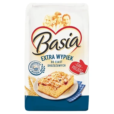 Basia Mąka Extra wypiek pszenna typ 550 1 kg - 1