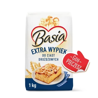 Basia Mąka Extra wypiek pszenna typ 550 1 kg - 0