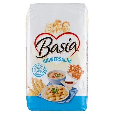 Basia Mąka uniwersalna pszenna typ 480 1 kg - 1